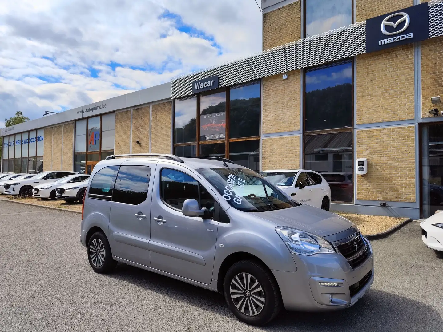 Peugeot Partner 1er Proprio *** GARANTIE *** Airco Gris - 1