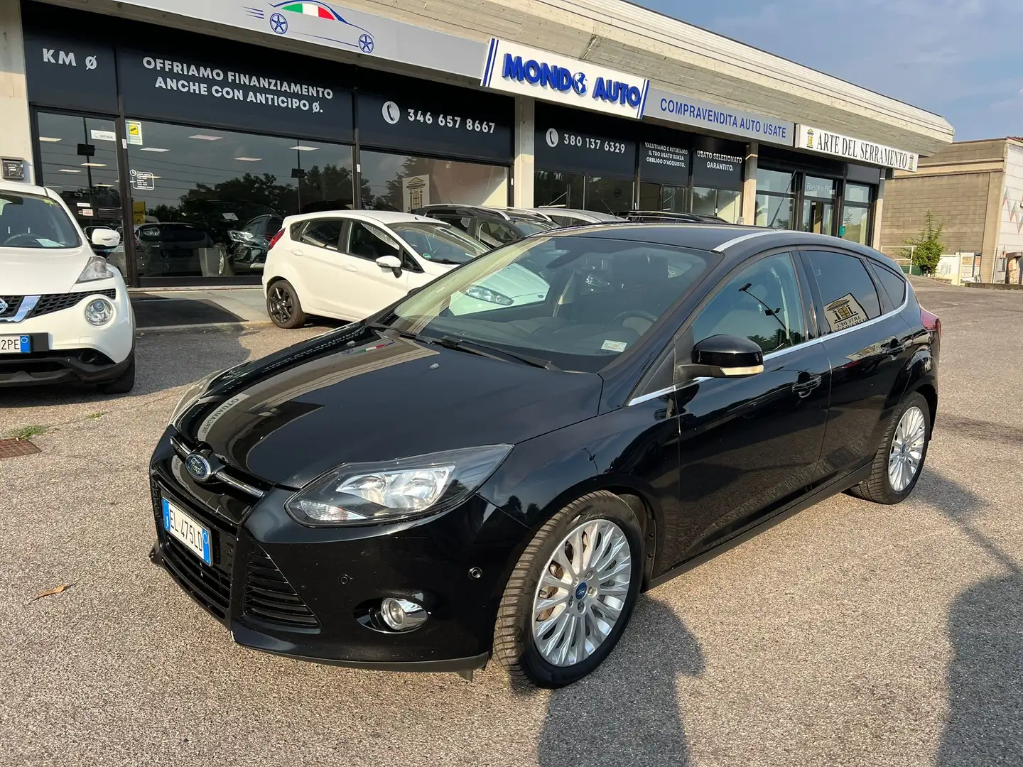 Ford Focus 5p 1.6 tdci Titanium 95cv*OK NEOPATENTATI* Nero - 1