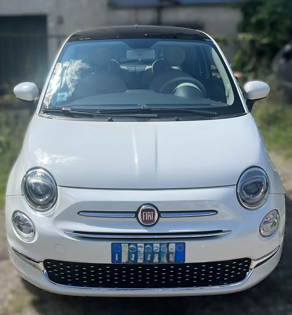 Fiat 500 500 III 2015 1.3 mjt Lounge 95cv Bianco - 1