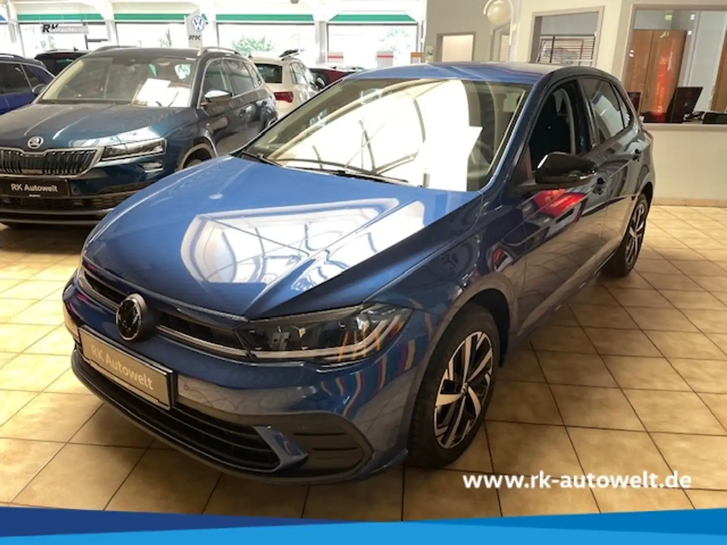 Volkswagen Polo 1.0 TSI DSG Move Navi digitales Cockpit LED Blendf Bleu - 1