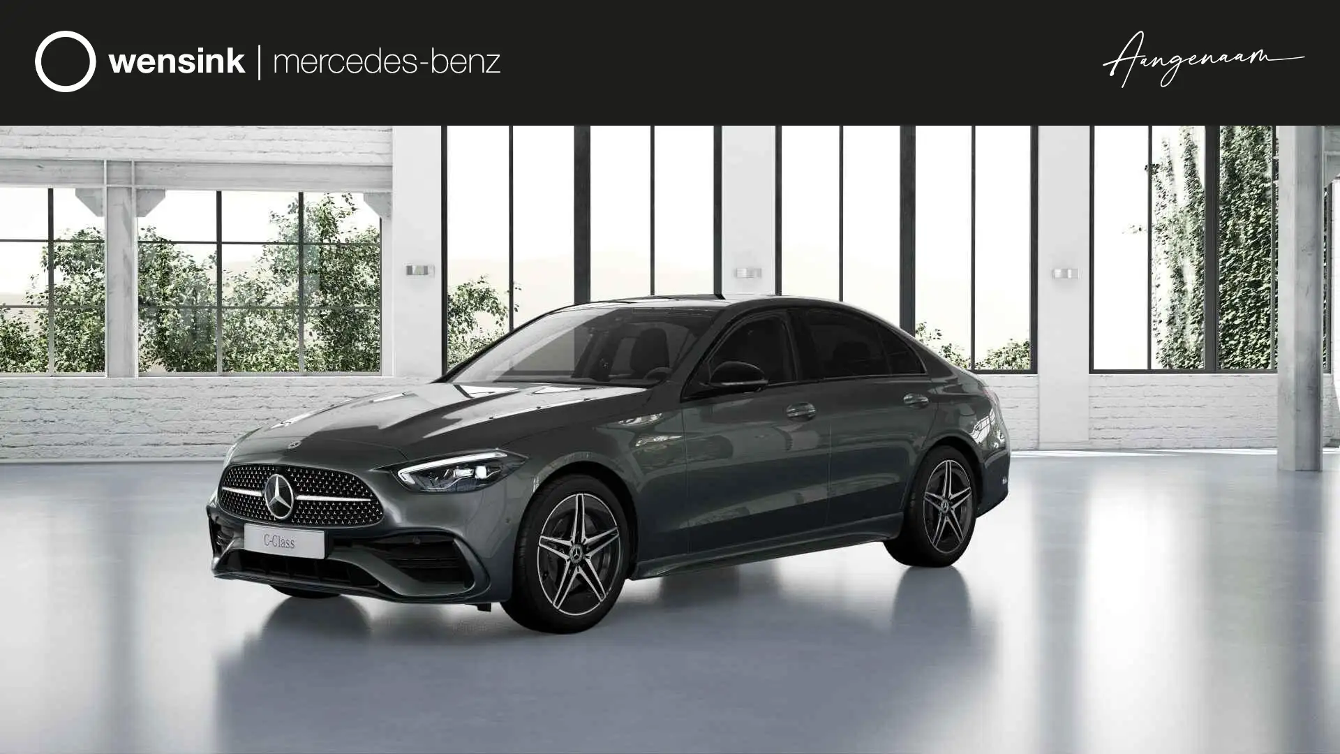 Mercedes-Benz C 300 300e Business Solution AMG | Panoramaschuifdak | N Grijs - 1