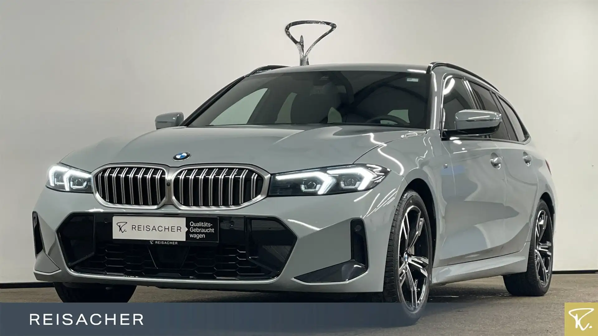 BMW 330 i A xDrive Tou M-Sport AHK HUD LCPro ACC 360° Grau - 1