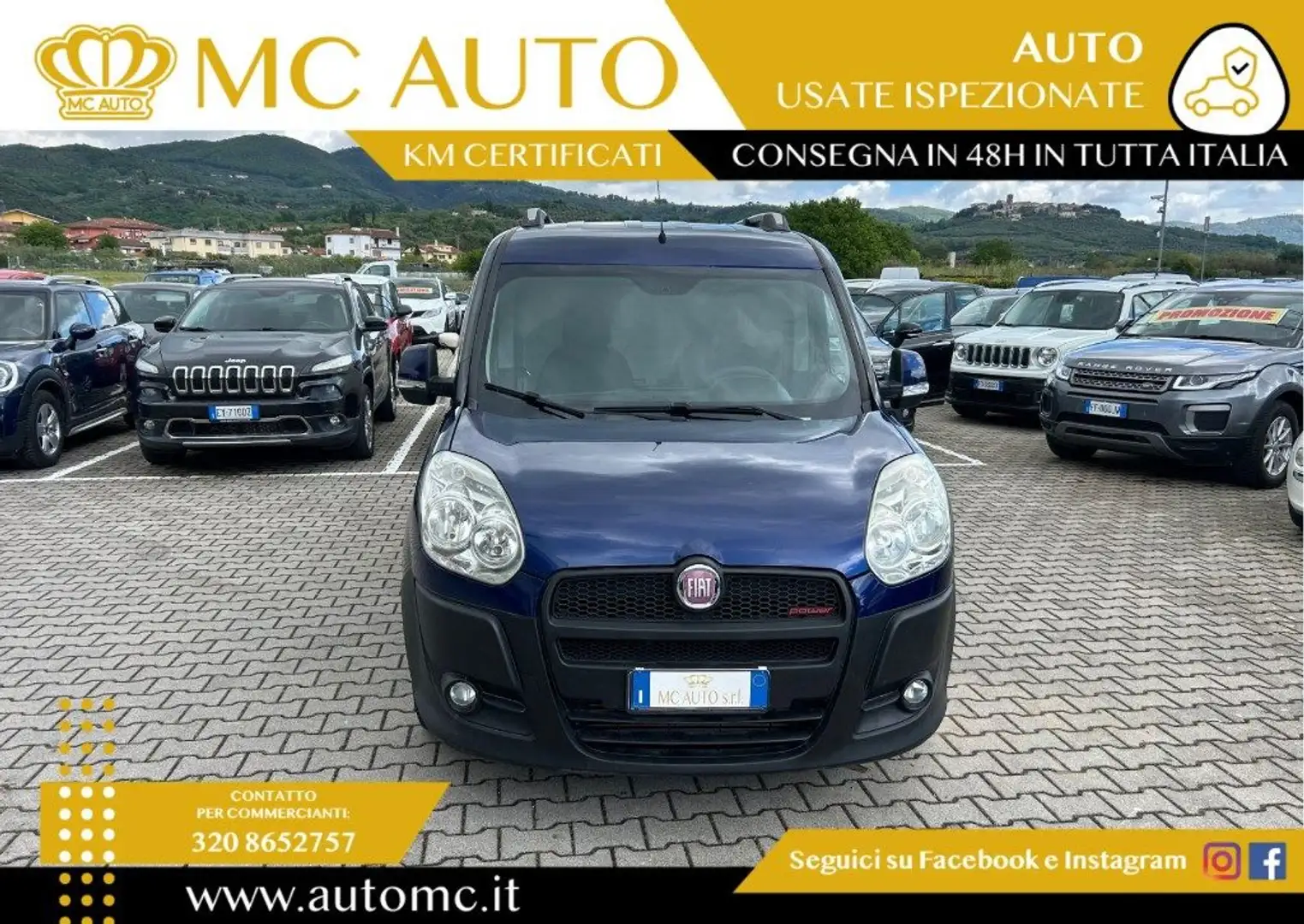 Fiat Doblo Doblò 2.0 MJT PL-TN Cargo Maxi Lamierato Blu/Azzurro - 2