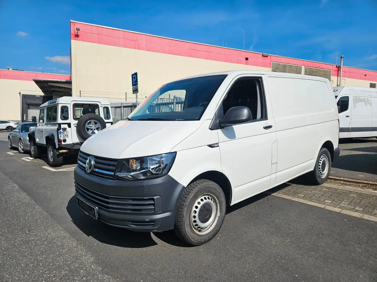 Volkswagen T6 Transporter T6 TRANSPORTER 2.0TDi NAVI PLUS 3SITZE KLIMA AHK Weiß - 1