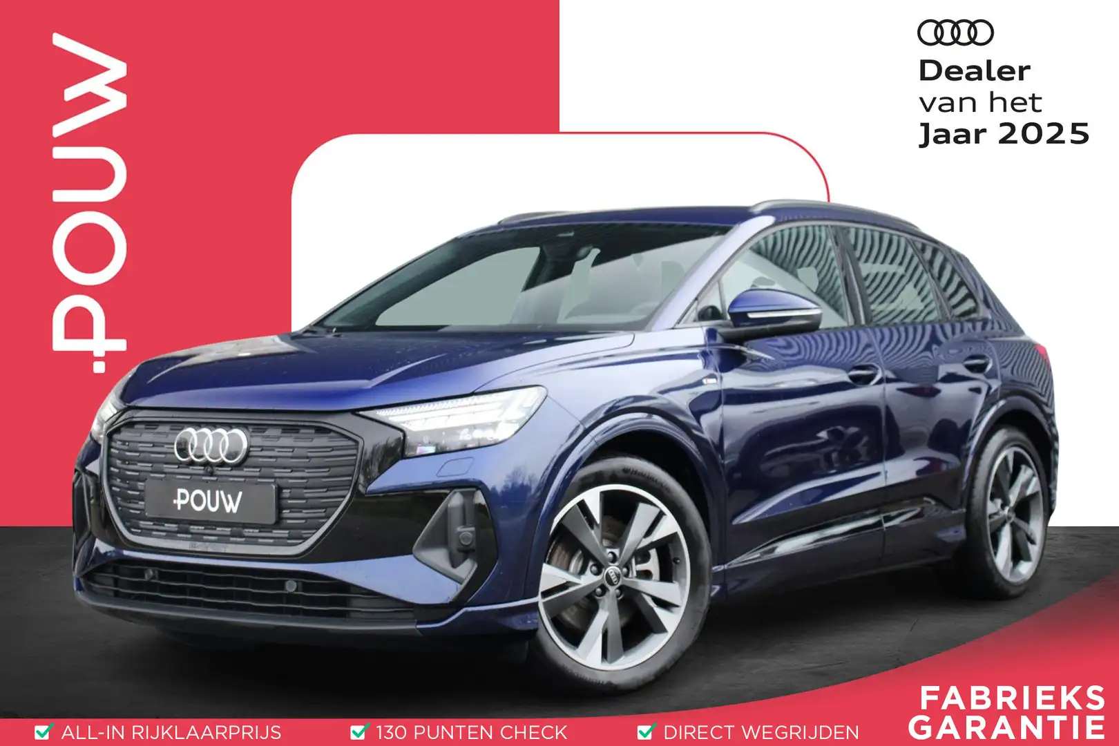 Audi Q4 e-tron 45 286pk quattro S Edition 82 kWh | Sportstoelen V Azul - 1