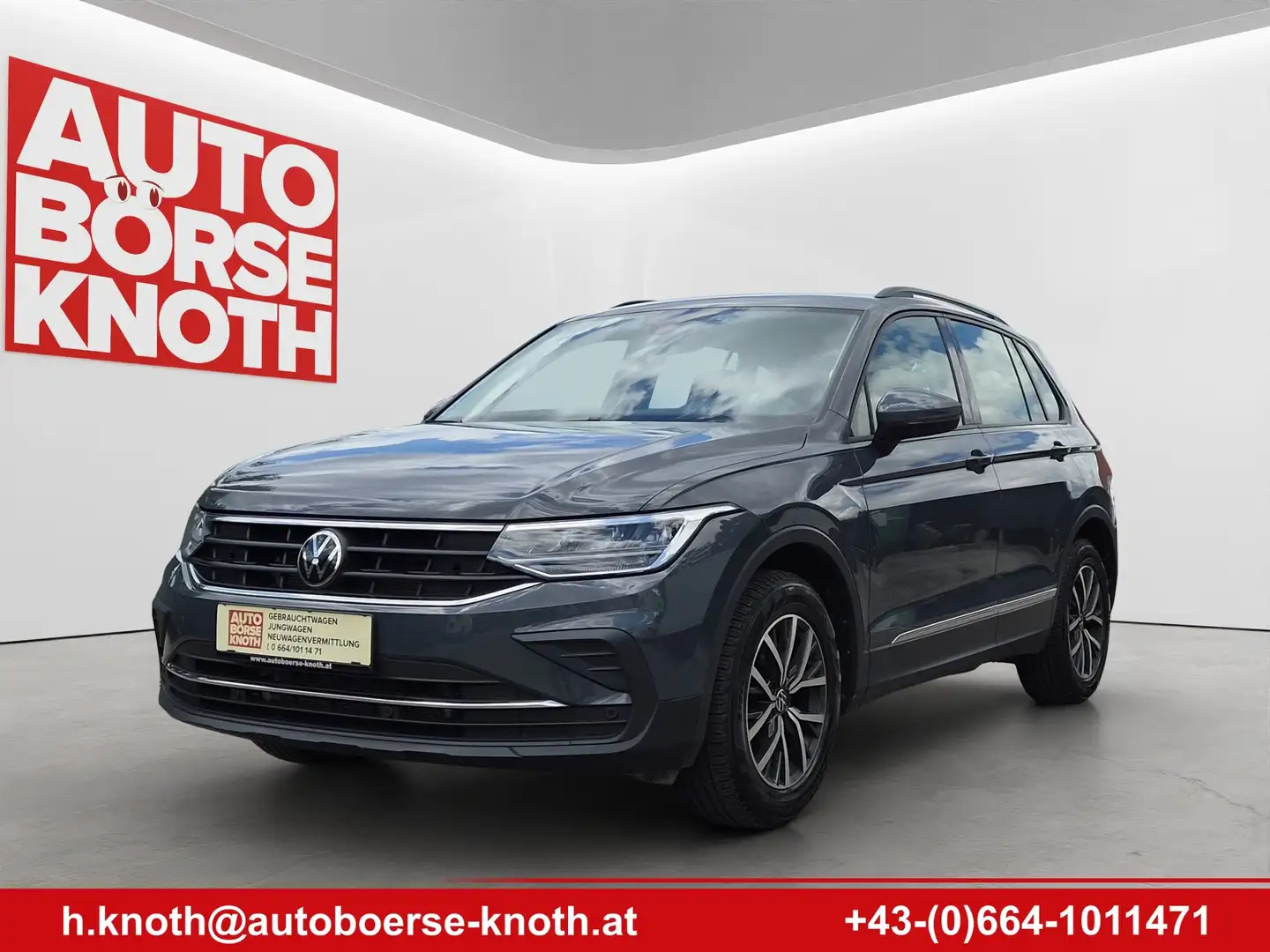 Volkswagen Tiguan Life, Streaming-Navi, AHV schwenkbar!! Grau - 1