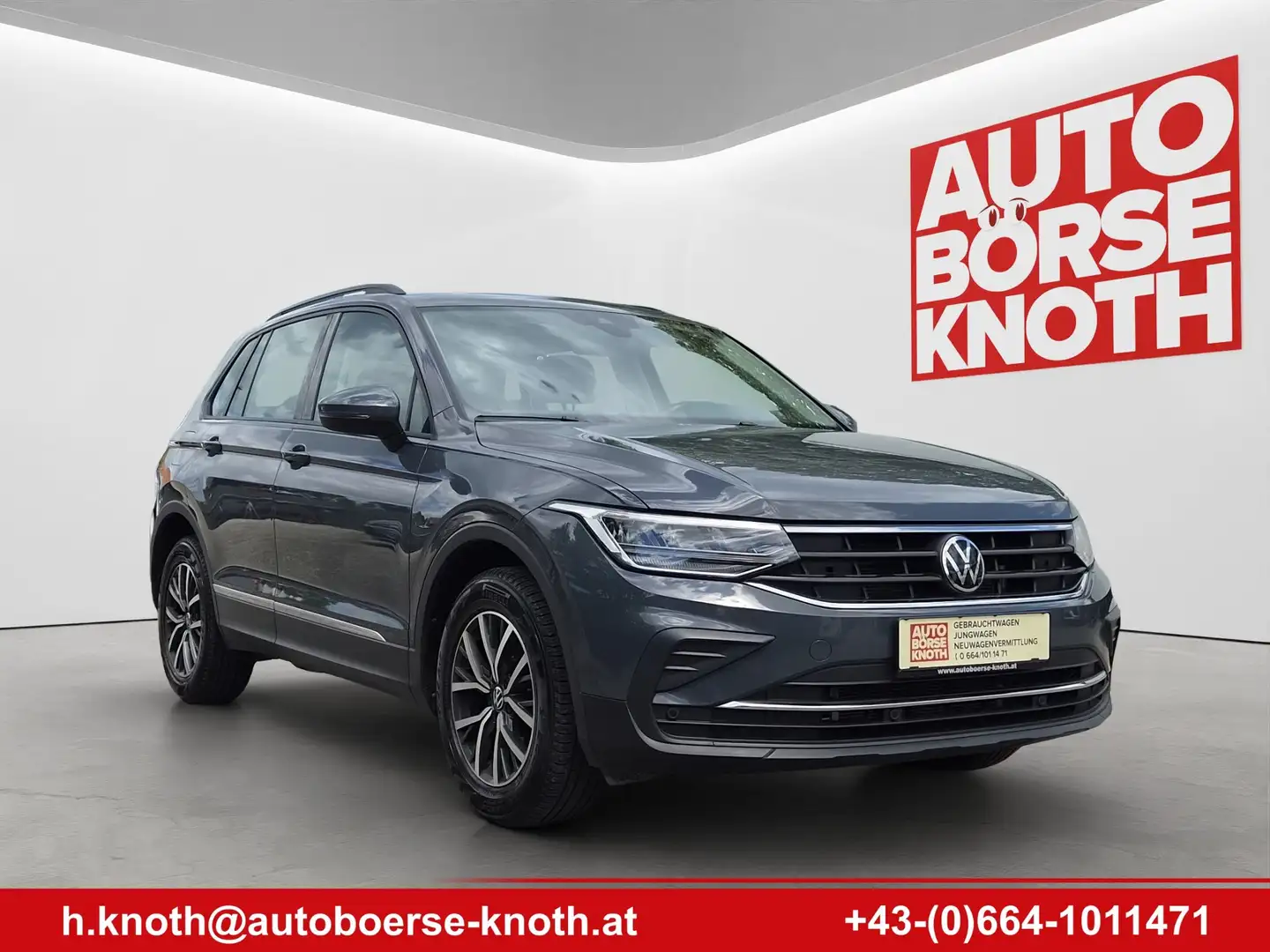 Volkswagen Tiguan Life, Streaming-Navi, AHV schwenkbar!! Grau - 2