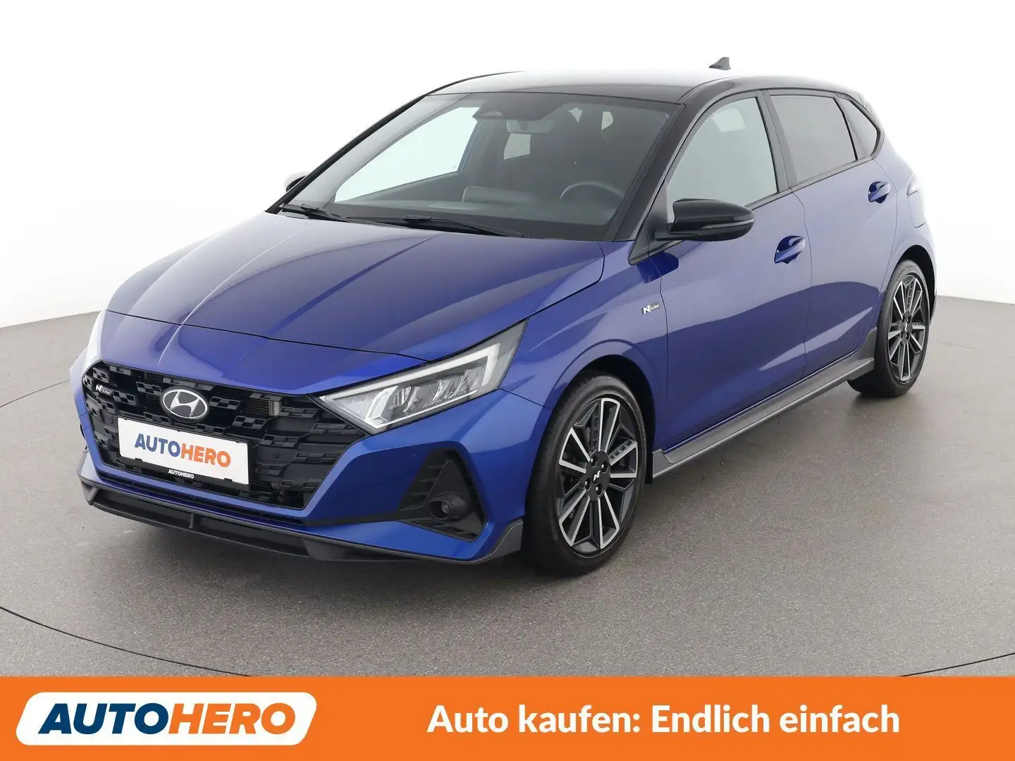 Hyundai i20 1.0 T-GDI Mild-Hybrid N Line Blau - 1