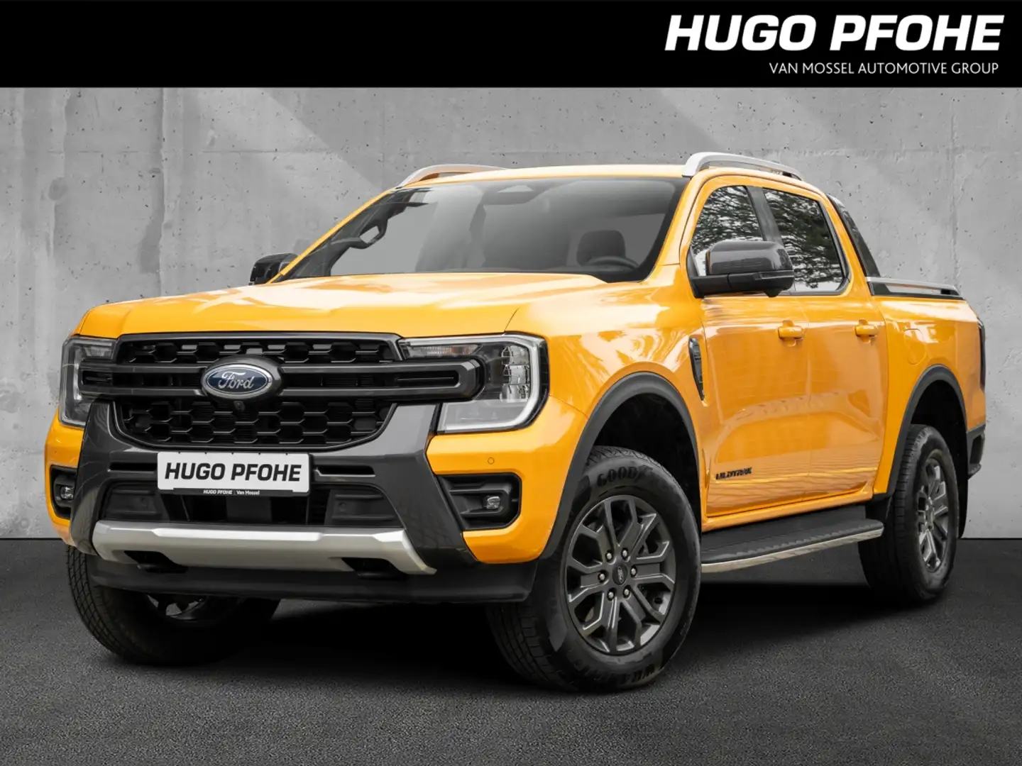 Ford Ranger Wildtrak e-4WD Aut. ACC AHK NAV 360Grad Noir - 1