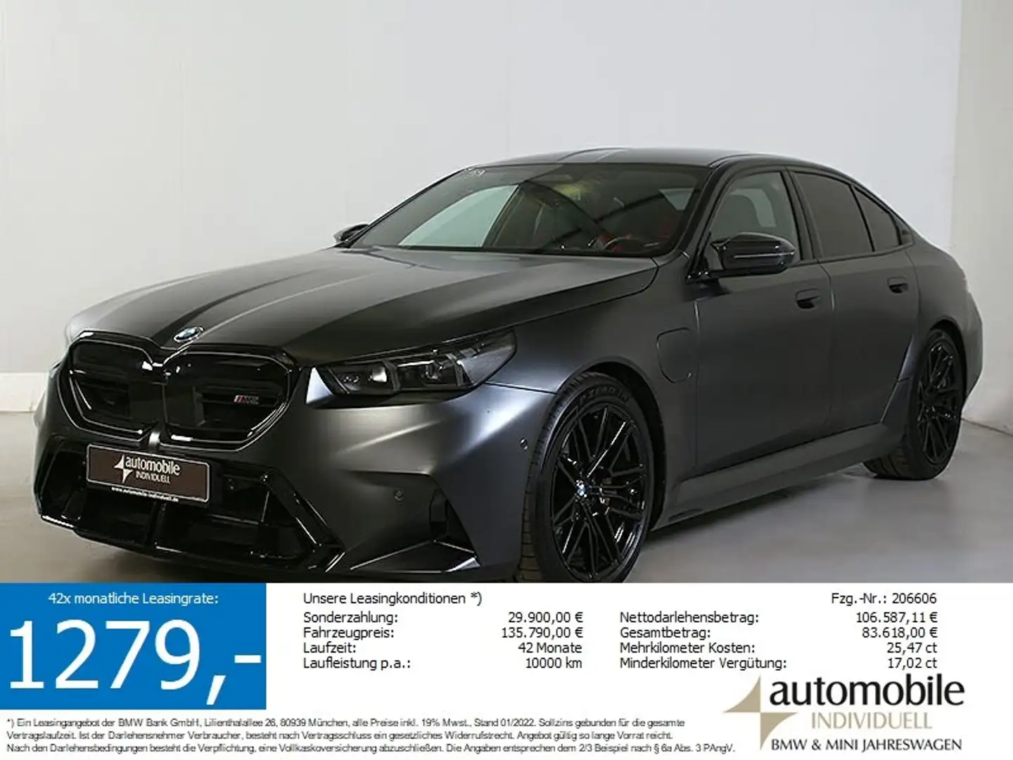 BMW M5 Lim. G90 UVP.170488.-Keramik M Drivers P.usw - 1