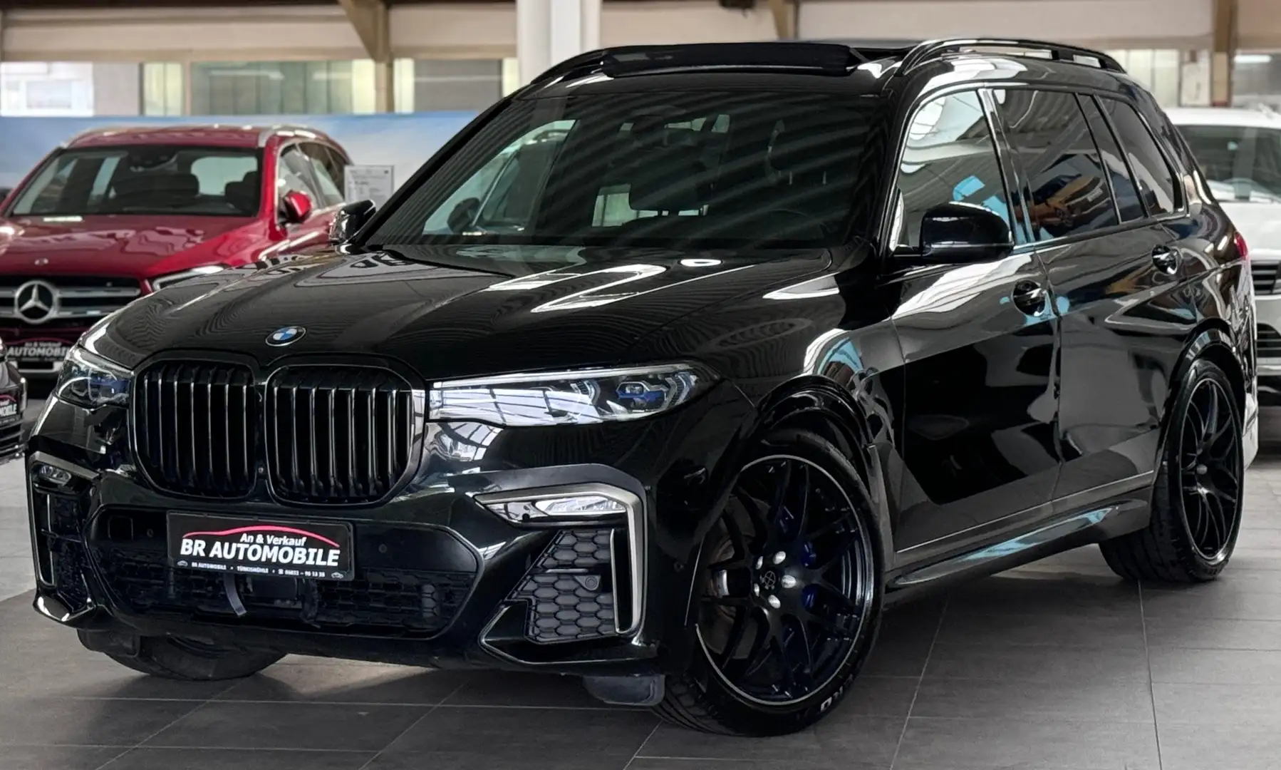 BMW X7 M M50d*Laser*7-Sitze*Panorama*AHK*4xSHZ*22Zoll Negro - 2