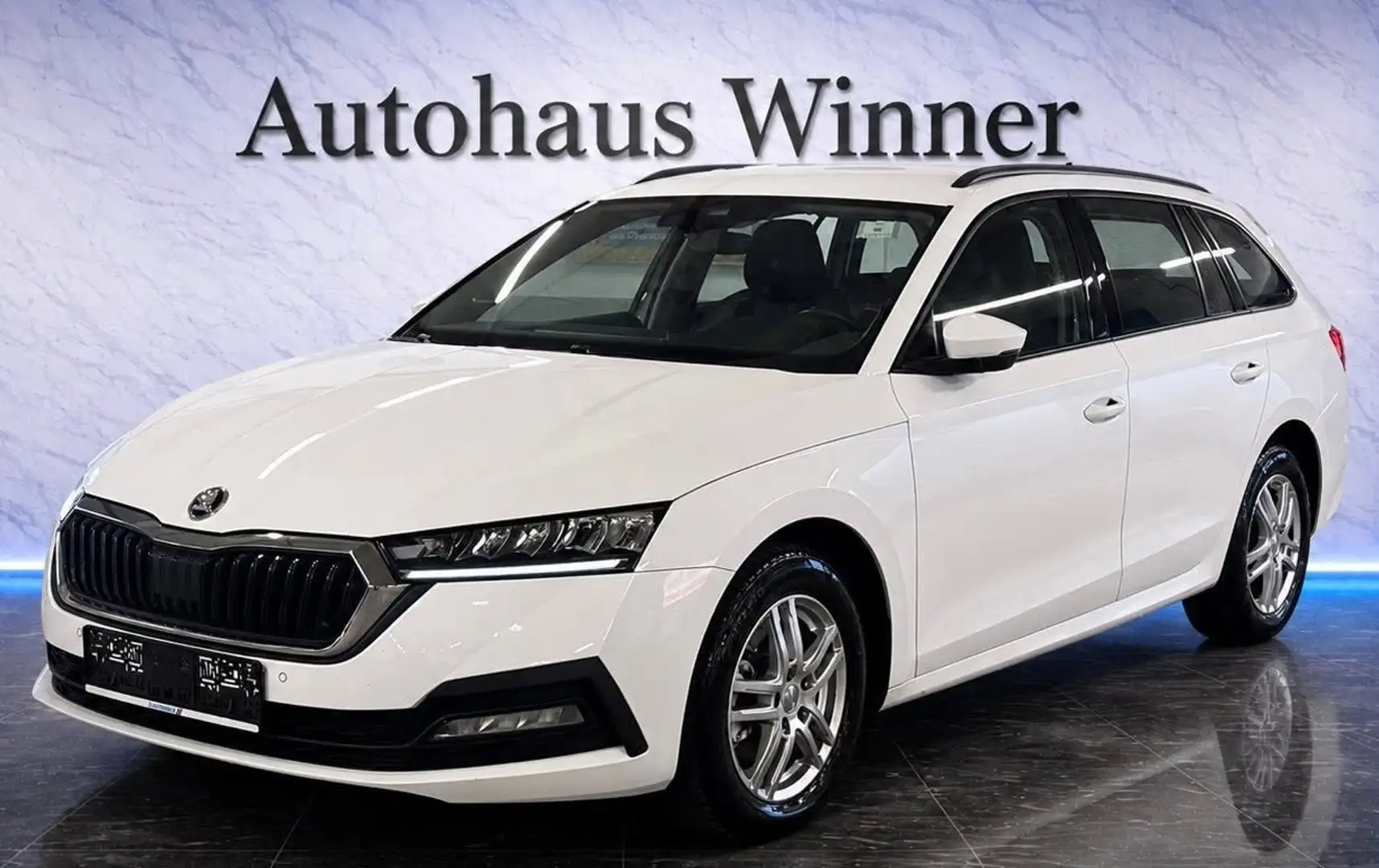 Skoda Octavia Ambition 2.0 TDI DSG Aut 150PS Erstbesitz Gepflegt Weiß - 1
