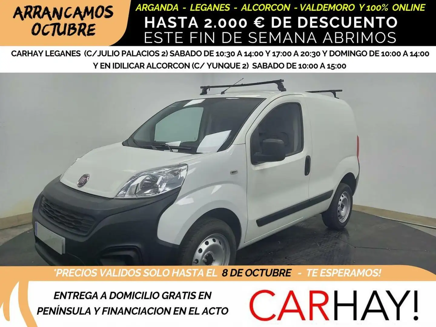 Fiat Fiorino Comercial FIAT CARGO 1.4 GNC Wit - 1