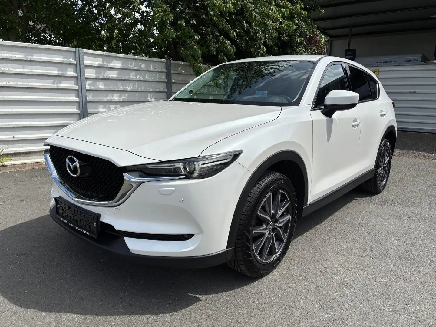 Mazda CX-5 CD150 AWD Revolution Erstbesitz - Metallic Weiß Weiß - 1