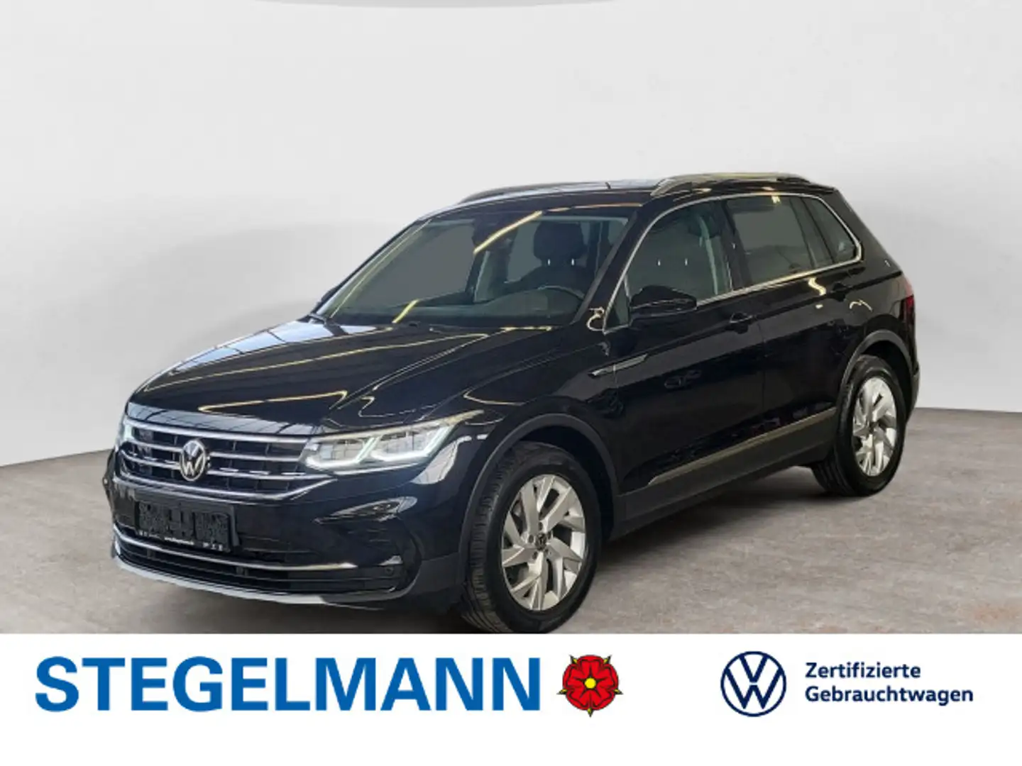 Volkswagen Tiguan 2.0 TDI DSG Elegance Zwart - 1