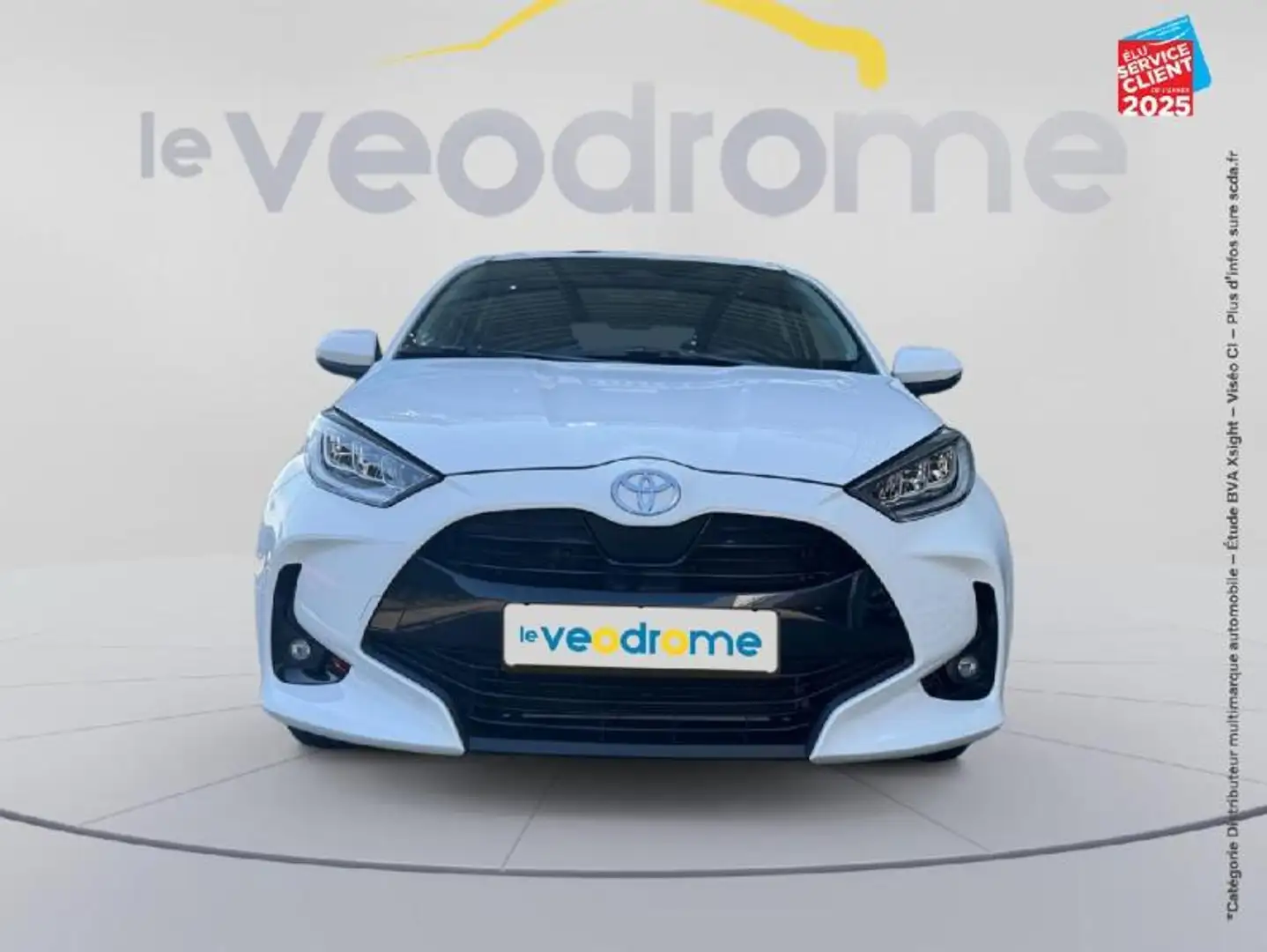 Toyota Yaris 116h Design 5p MC24 Camera Blanc - 2
