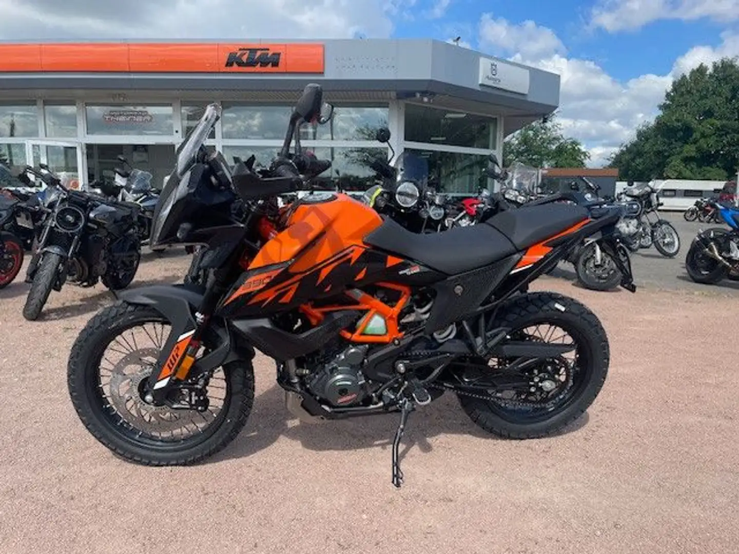 KTM 390 Adventure Spoke Wheels MY24 Orange - 1