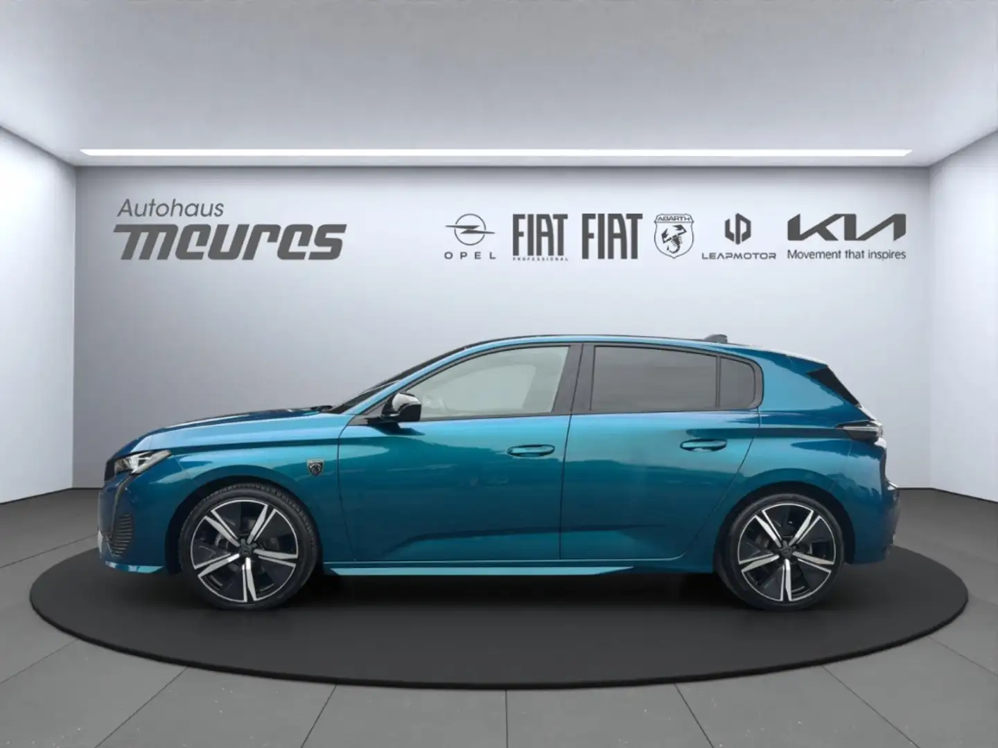Peugeot 308 PureTech GT EAT8 Navi Klimaautom Keyless Soundsyst Синий - 2