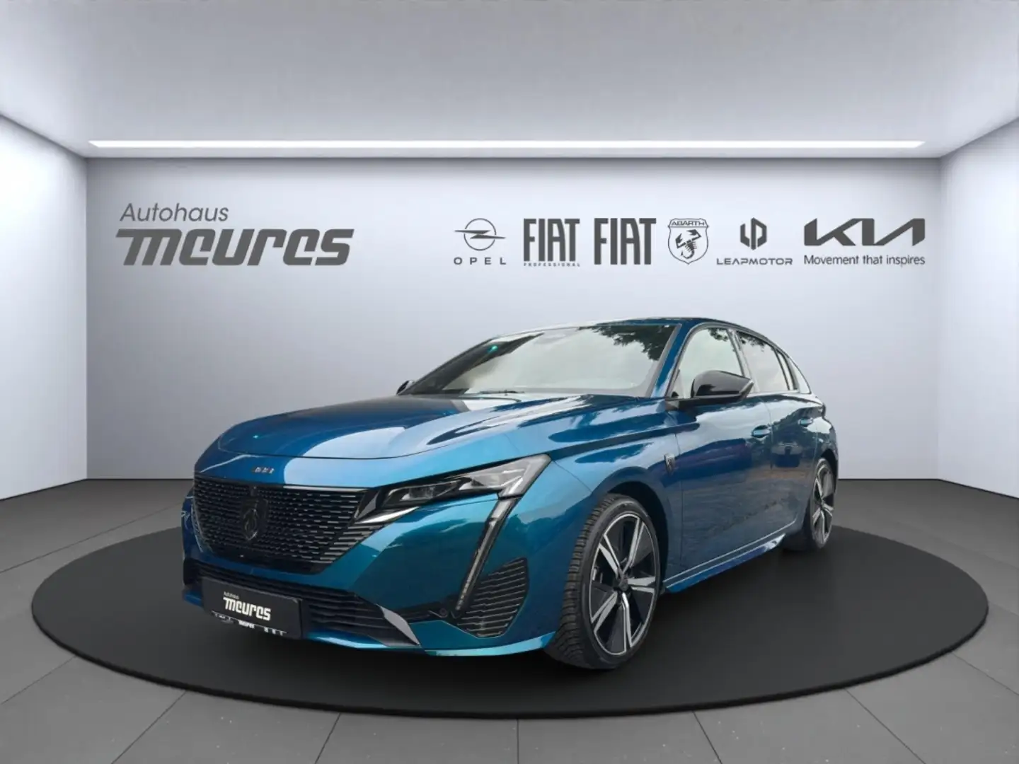 Peugeot 308 PureTech GT EAT8 Navi Klimaautom El. Heckklappe Ke Albastru - 1