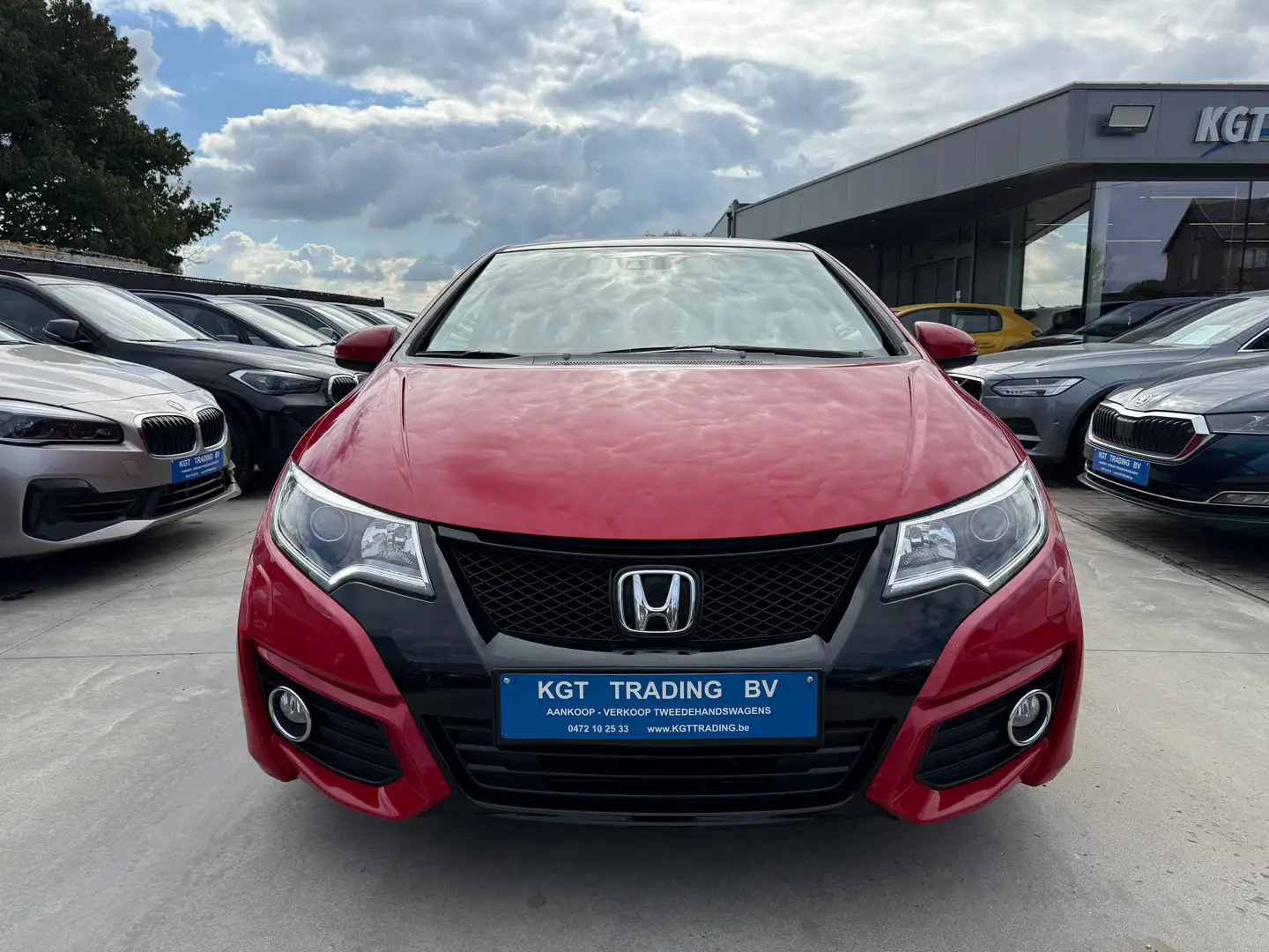 Honda Civic 1.4i V-TEC 100PK NAVIGATIE CAMERA BLUETOOTH DAB Rouge - 2