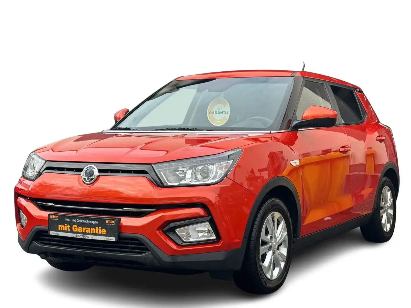 SsangYong Tivoli *TEMPOMAT*LED*NAVI*SHZ*CARPLAY*KAMERA* Rot - 1