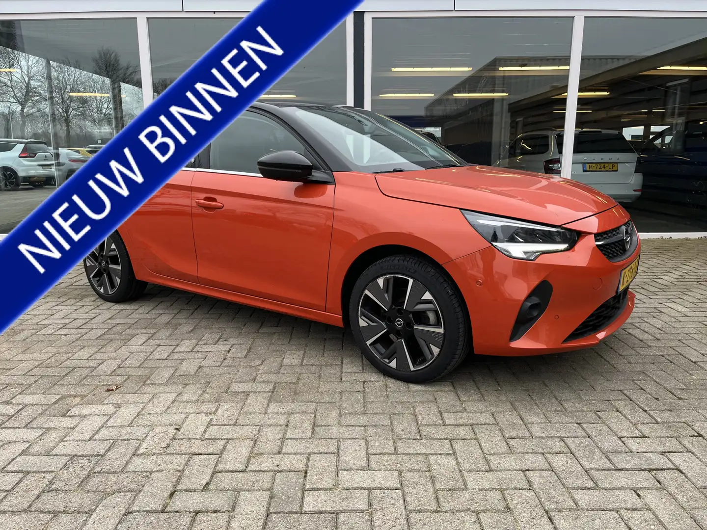Opel Corsa-e Elegance 50 kWh Lmv / Pdc / Led / Camera / Carplay Orange - 1
