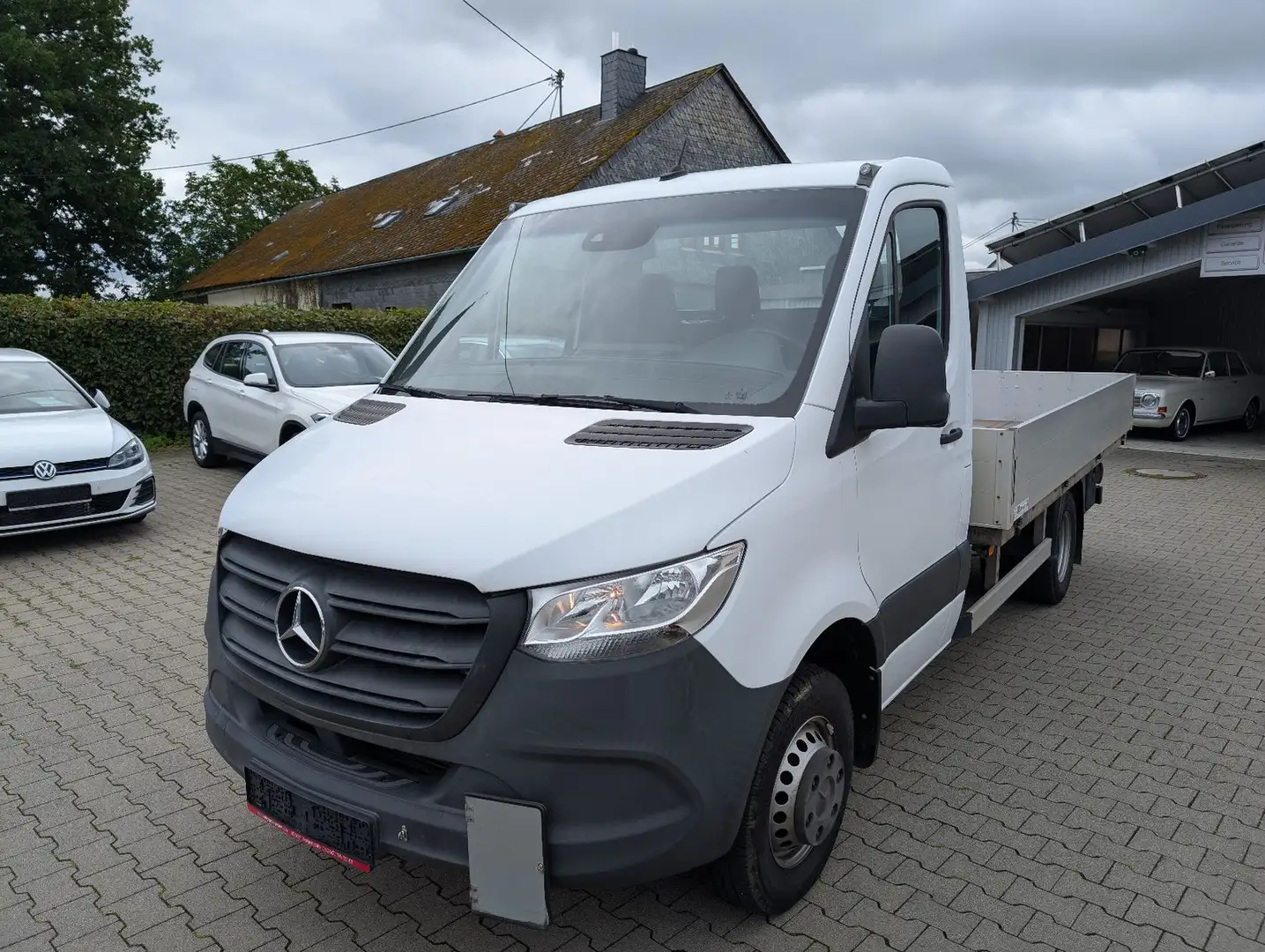 Mercedes-Benz Sprinter III Pritsche 516 CDI RWD MR Weiß - 1