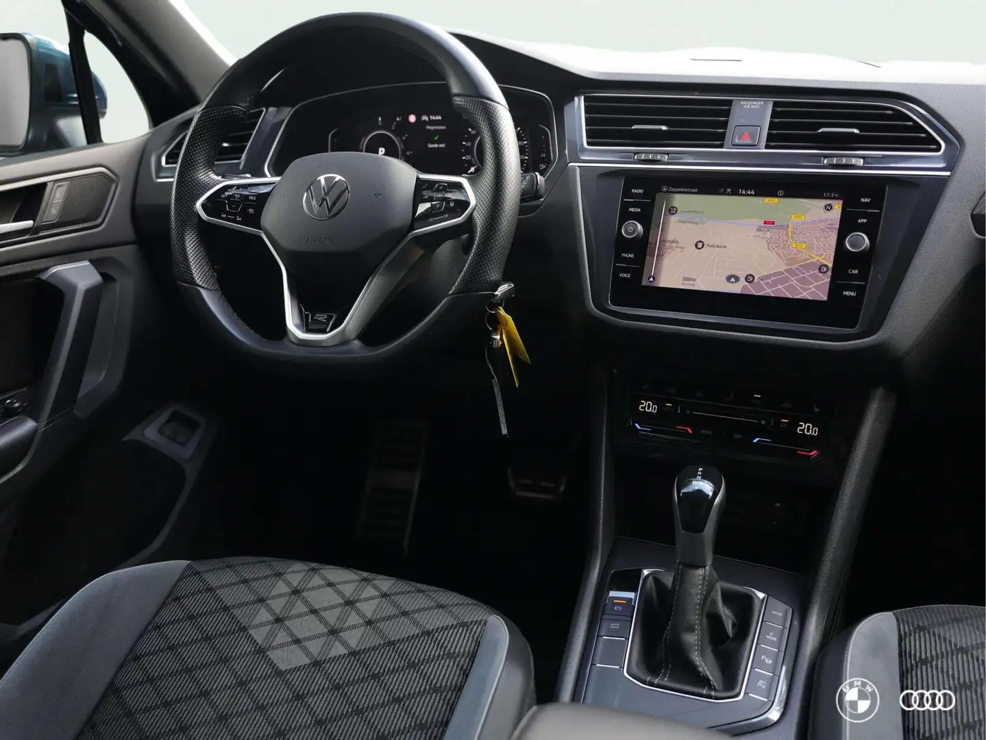 Volkswagen Tiguan 1.4 eH 3x R LINE / PANODAK / ACC / 360 CAMERA / ST Blauw - 2