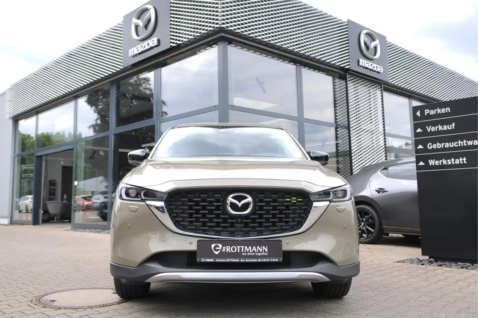 Mazda CX-5 SoMo SKYACTIV-D184 Aut. AWD Newground 360°M/AHK Gelb - 1