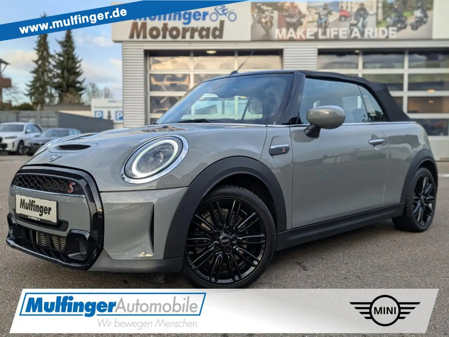 MINI Cooper S Cabrio Classic Navi LED Sitzh.KomfZ.Alu Grau - 1