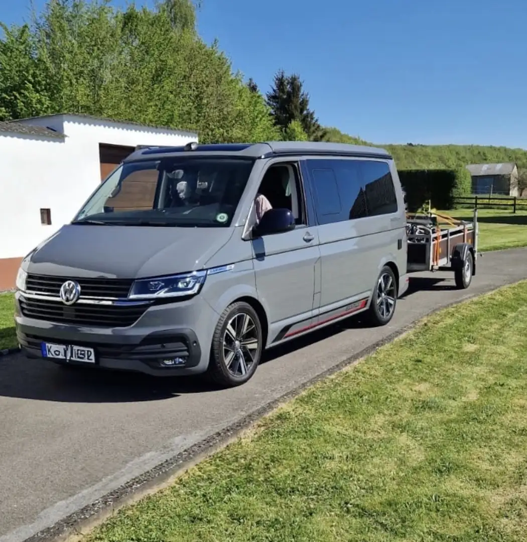 Volkswagen T6.1 California DSG 4MOTION Beach Camper Edition ACC DCC Sperrdiff Gris - 1