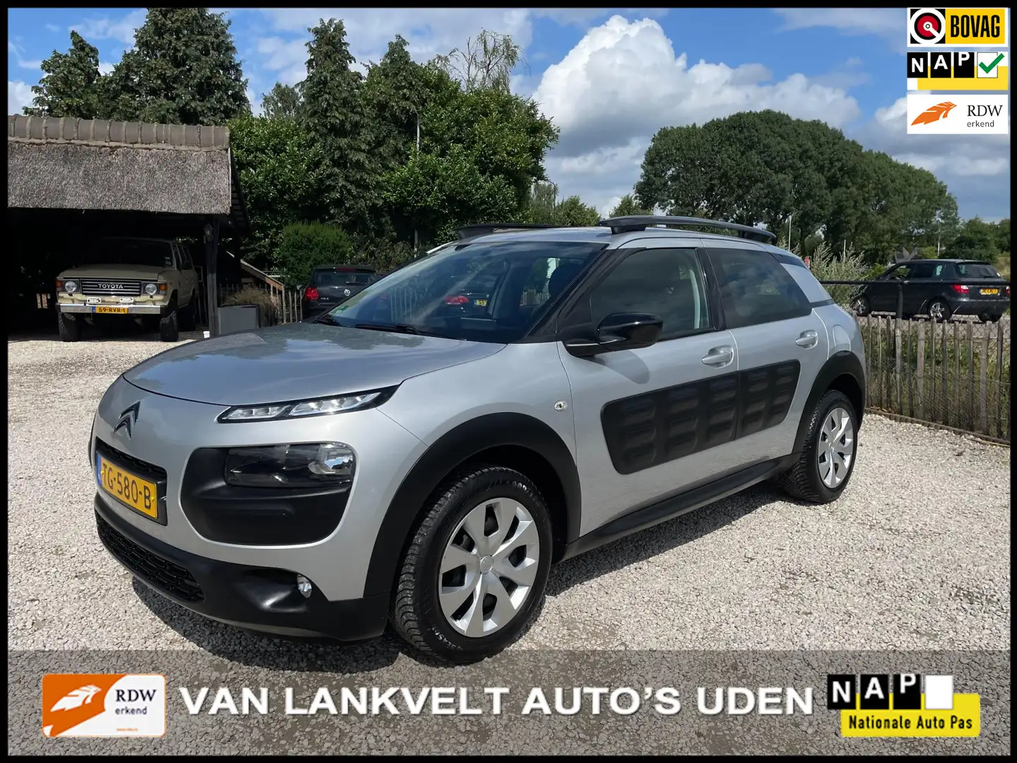Citroen C4 Cactus 1.2 PT Business Navi, Climate, Cruise Top onderhou Zilver - 1