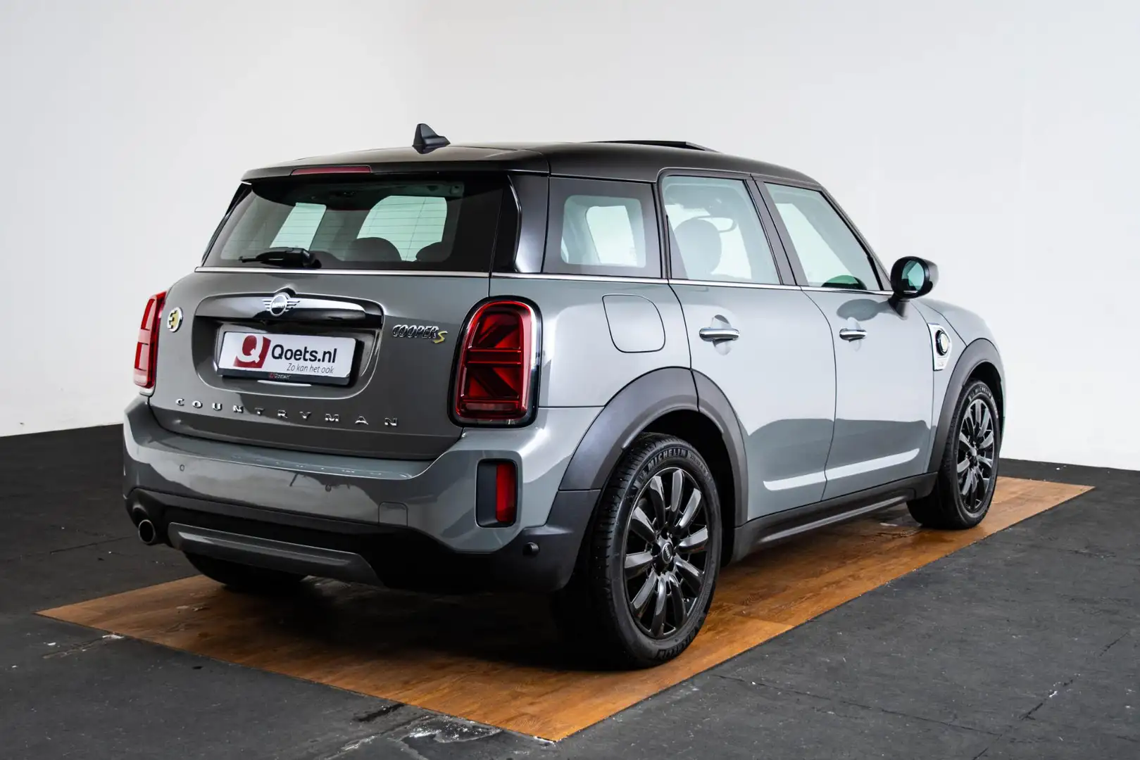 MINI Cooper SE Countryman ALL4 Panoramadak - Cruise control - Elektrisch ver Gris - 2