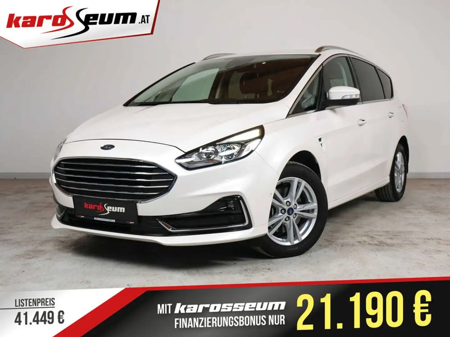 Ford S-Max Titanium *AHK*WINTER-P*LED*PDC*LANE* Weiß - 1