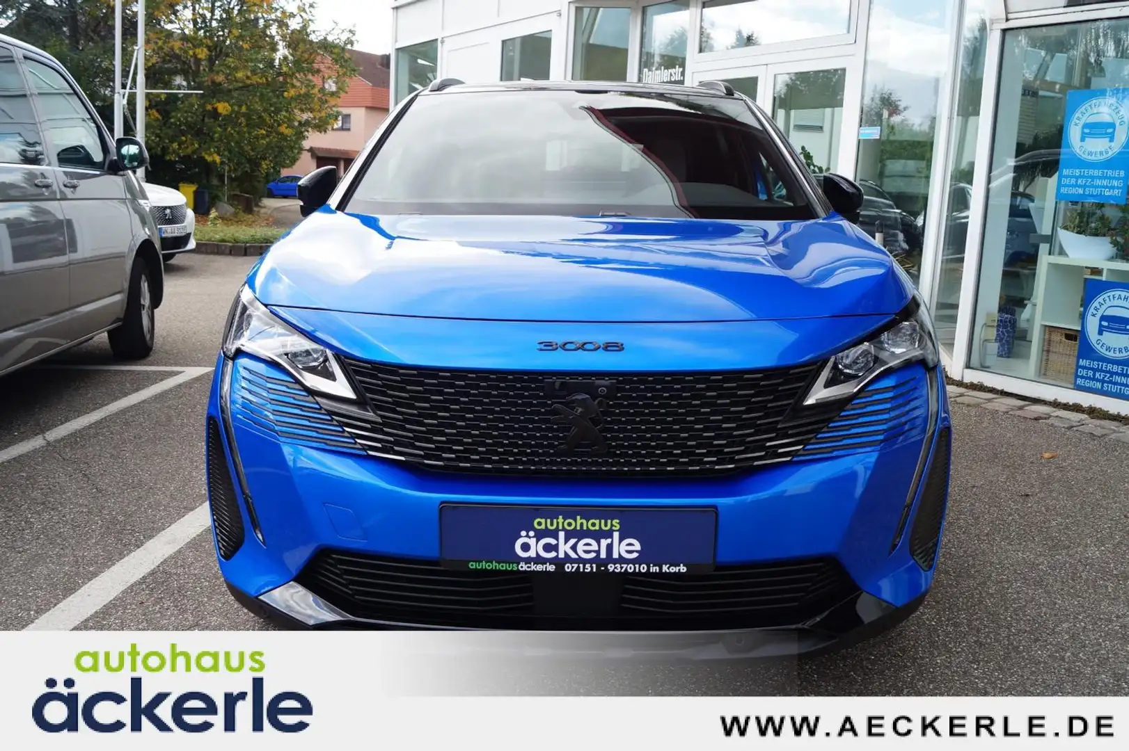 Peugeot 3008 Hybrid 225 GT HYBRID e-EAT8|NIGHT|FOCAL| Bleu - 2