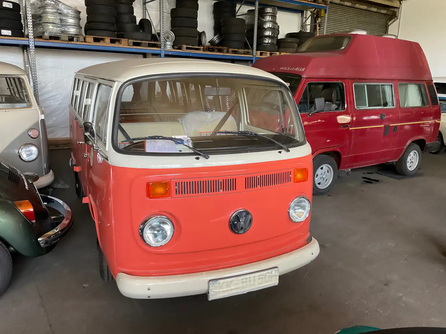 Volkswagen Bus 14 Fensterbus 9 sitzer Portocaliu - 2