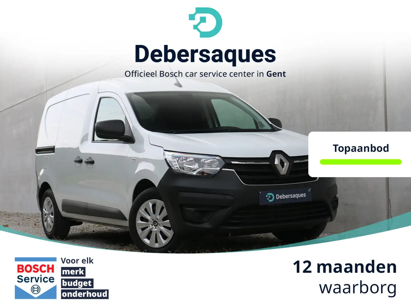 Renault Express EXPRESS Lichtevracht Psensor + Camera + Navi Blanc - 1