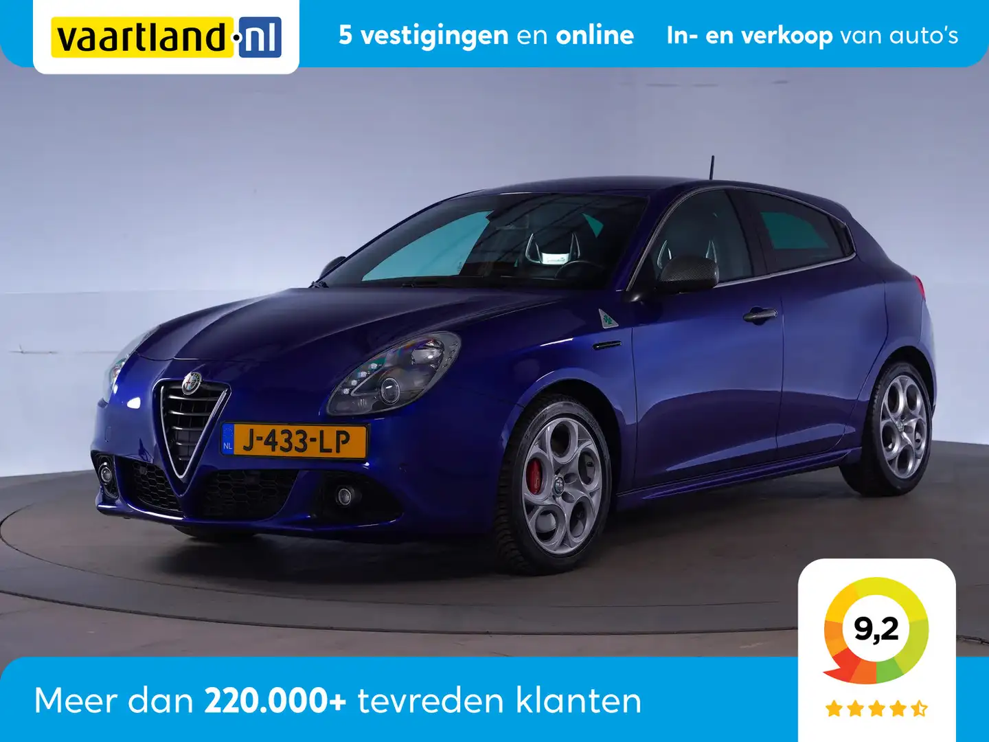 Alfa Romeo Giulietta 1.7 TBI Quadrifoglio Verde Blauw - 1