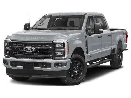 Silver 2026 Ford F-250 Super Duty Pickup Truck Four-Wheel Drive Automatic