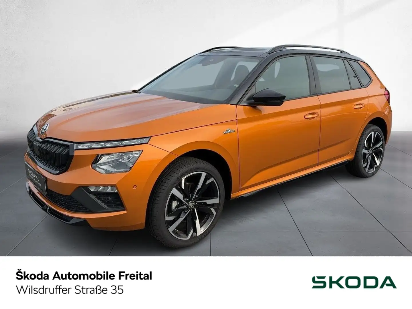 Skoda Kamiq Monte Carlo 1,0 TSI DSG * AHZV / NAVI * Orange - 1
