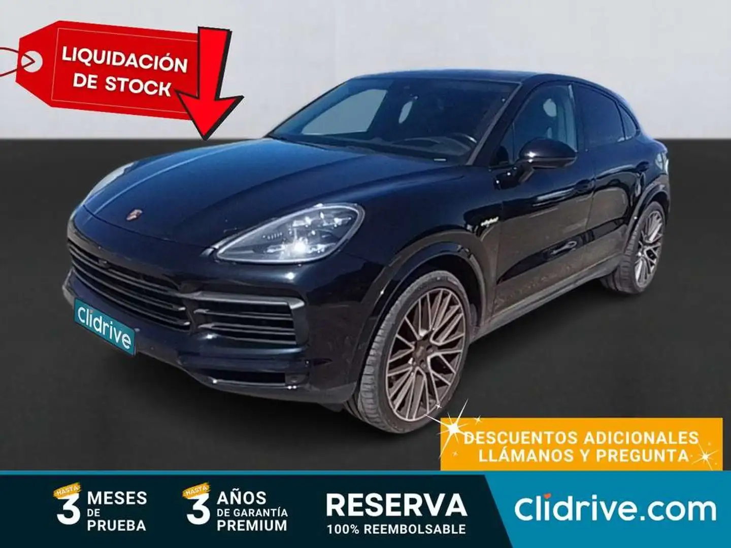 Porsche Cayenne E-Hybrid Negro - 1