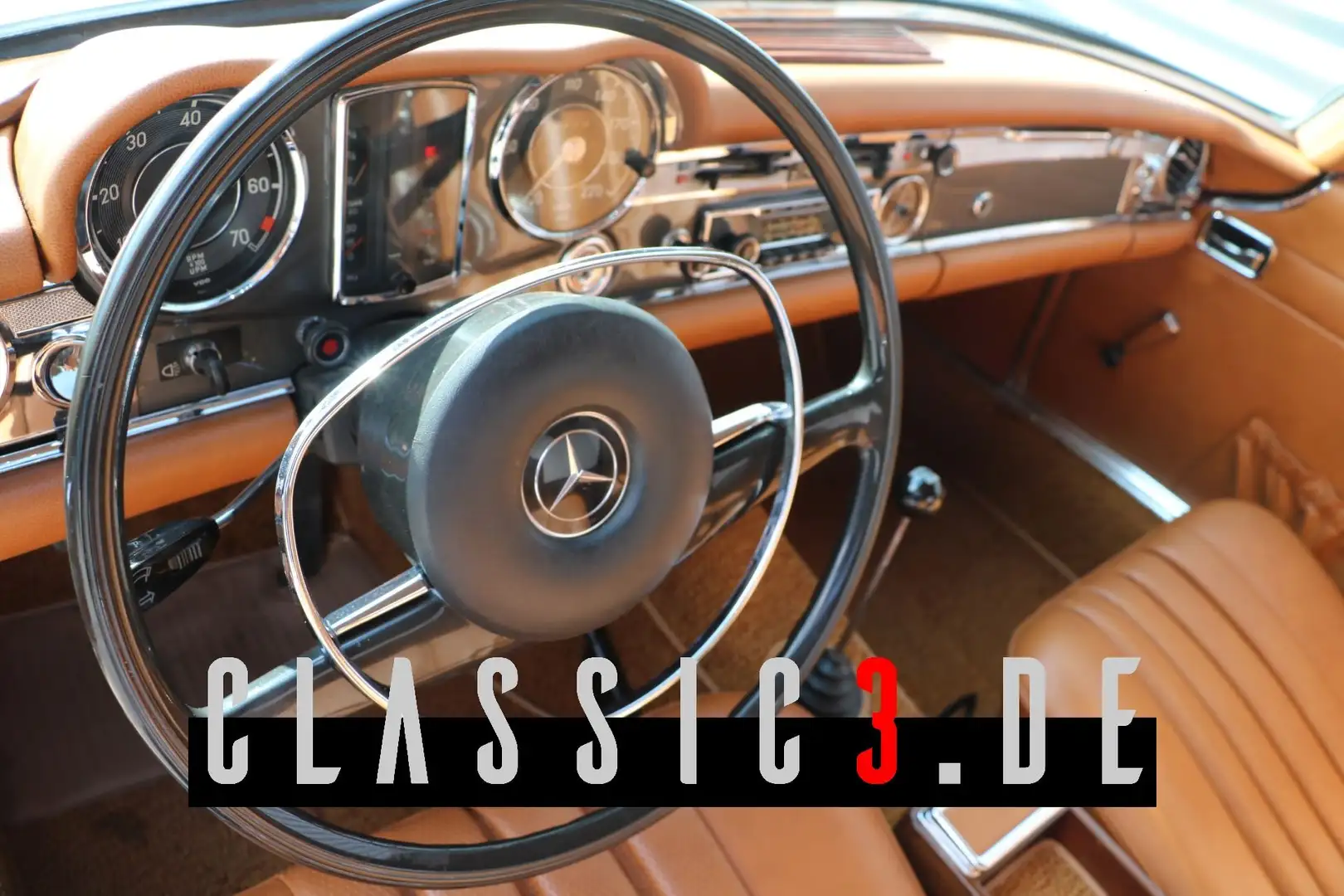 Mercedes-Benz SL 280 6-GANG GETRAG PAGODE SL W113 KOMPLETTRESTAURATION Gri - 2