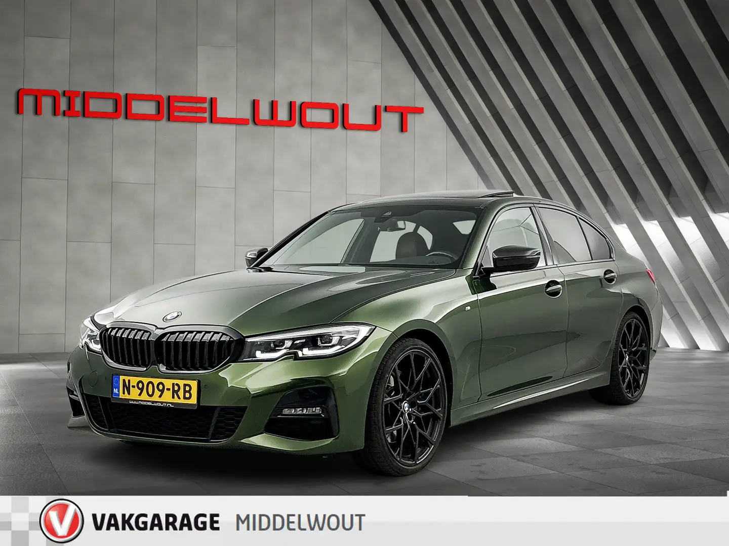 BMW 320 3-serie 320i M-Sport High Exe/Schuif-/kanteldak/Ca Vert - 1