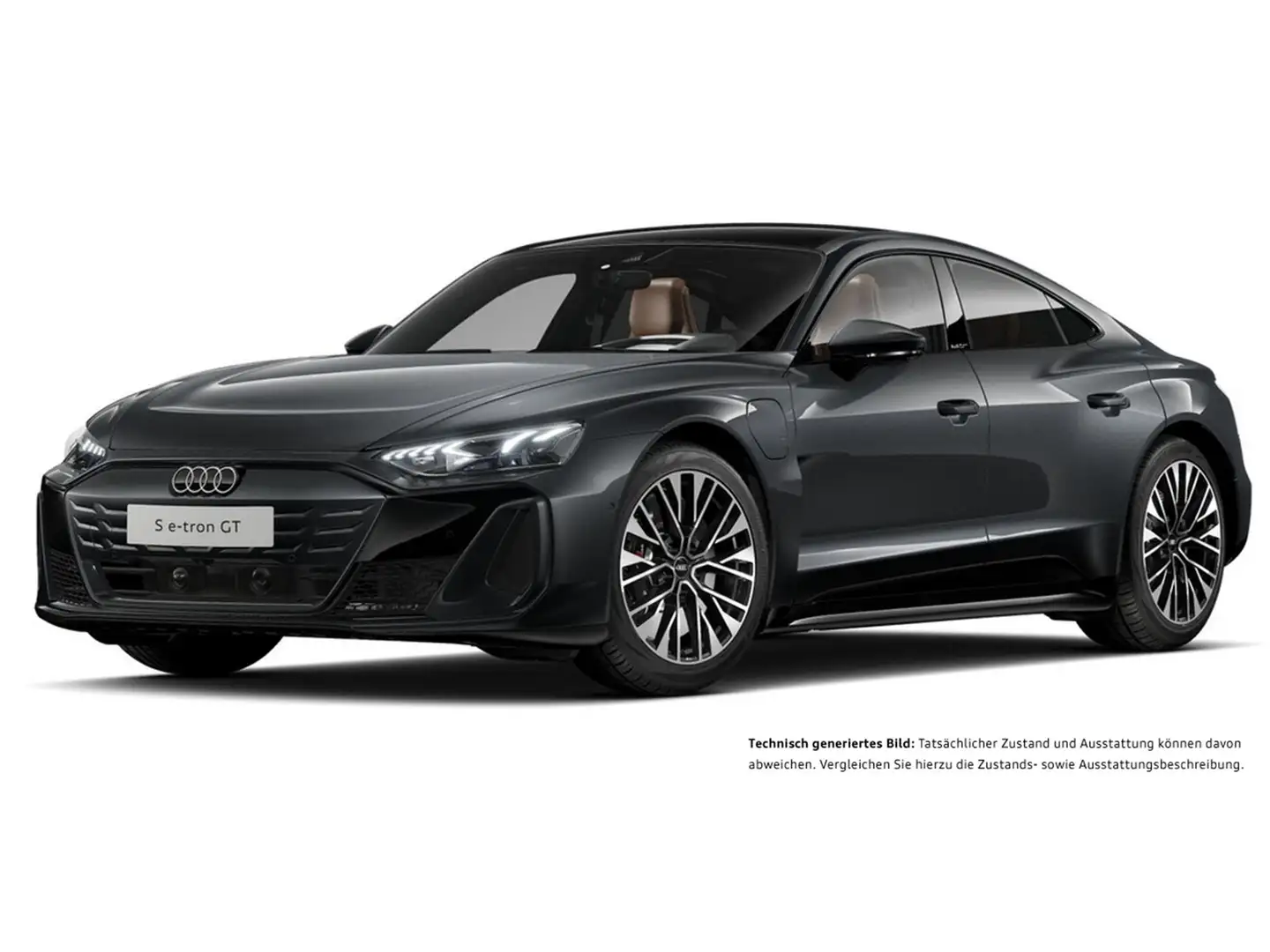 Audi e-tron GT quattro PANO B&O 360°CAM ACC LM20 Grau - 2