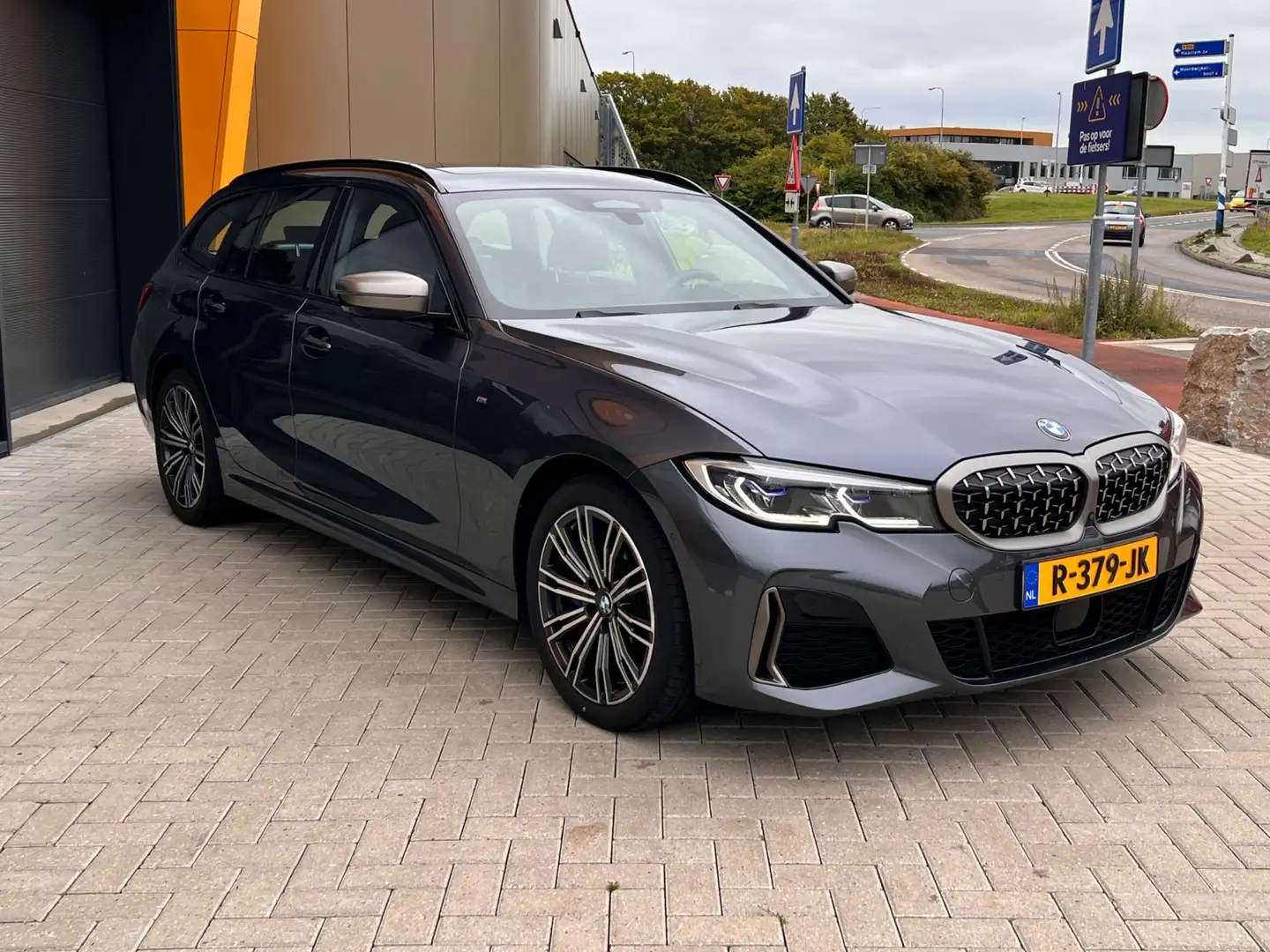 BMW 340 3-serie Touring M340i xDrive High Executive Gris - 2