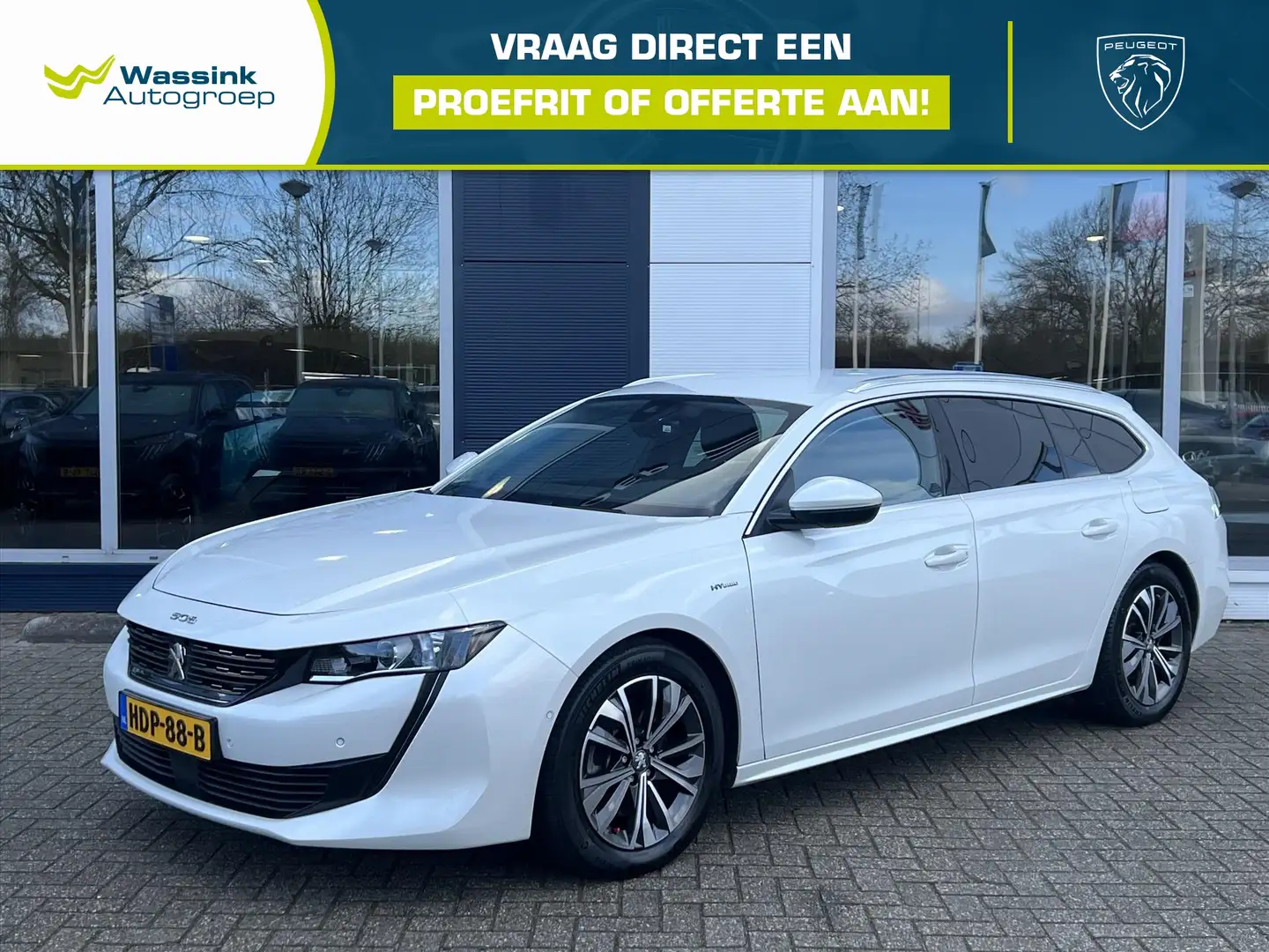 Peugeot 508 Sw 1.6 Hybrid 225pk e-EAT8 Allure Pack Business | Wit - 1