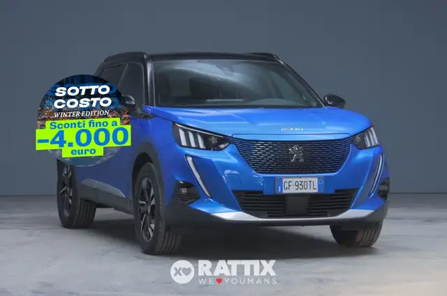 Peugeot e-2008 motore elettrico 100KW GT