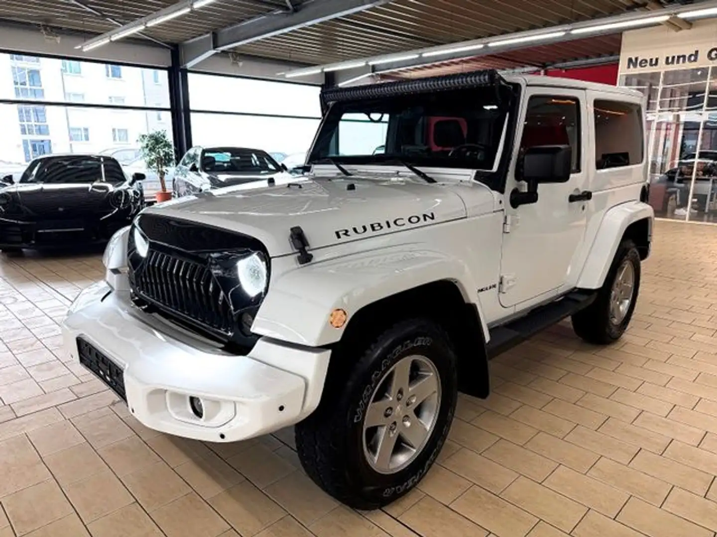 Jeep Wrangler 3.6 UNLIMITED RUBICON*VOLL+SUPER OPTIK* Blanco - 2