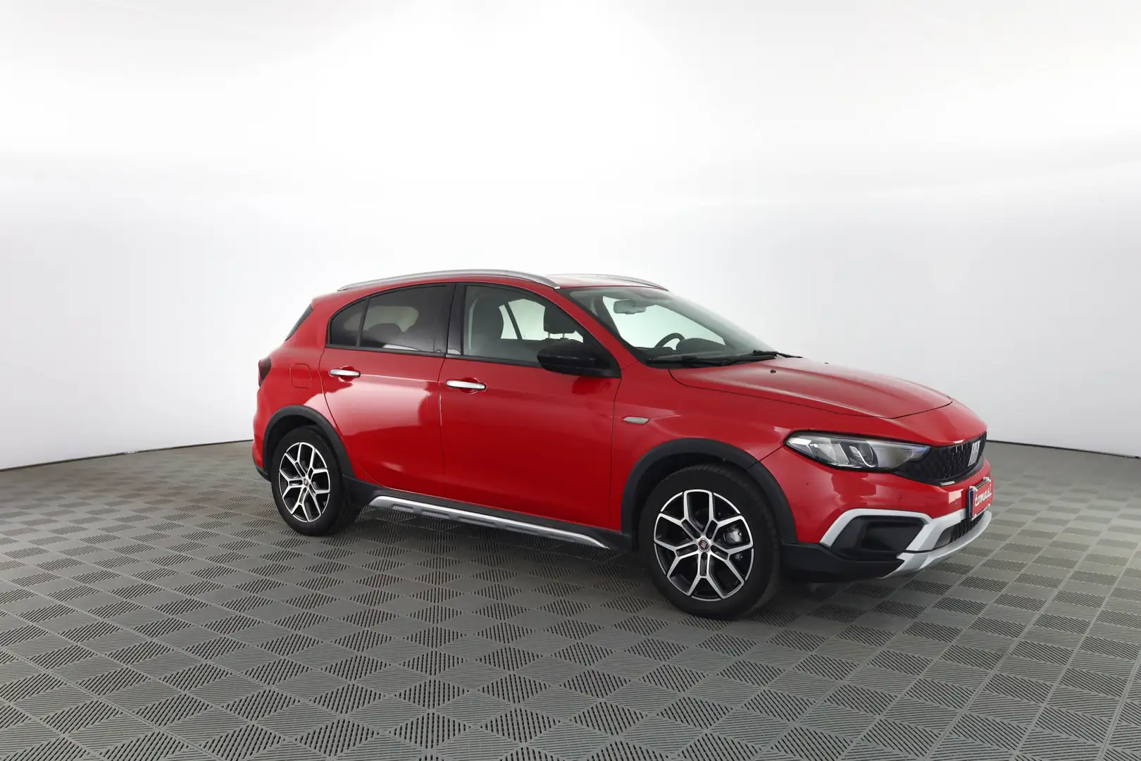 Fiat Tipo 1.0 5 porte Cross RETROCAMERA,SENSORI ANT/POST Rosso - 2