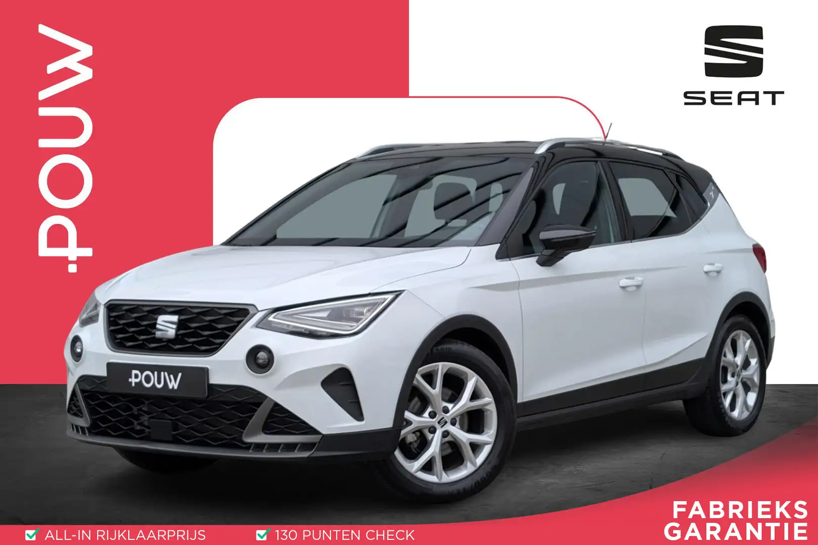SEAT Arona 1.0 TSI 95pk FR Business Connect | Adaptive Cruise Blanc - 1